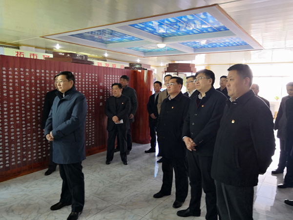 市人大常委會來公司視察指導(dǎo)工作