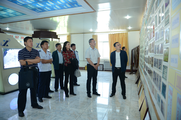 泰安市國稅局副局長潘武一行蒞臨公司考察調(diào)研