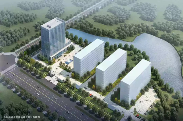 公司肥城總部基地奠基儀式盛大開啟