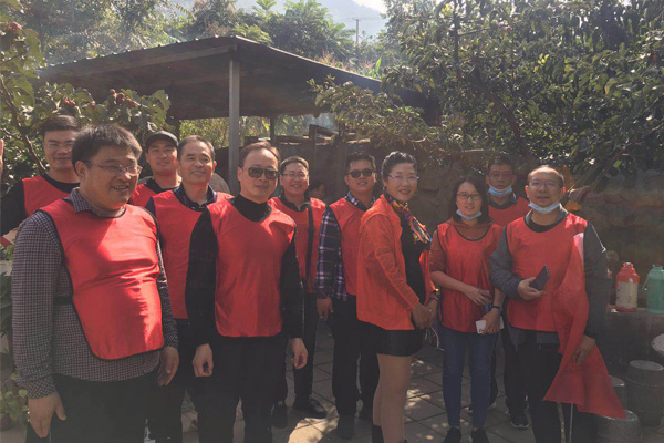 “打造和諧團隊 提升自我”  公司開展拓展培訓活動