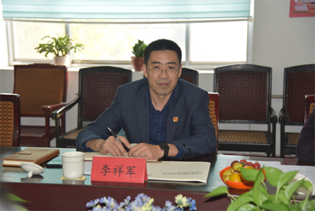 山東建筑大學管理工程學院領(lǐng)導(dǎo)  蒞臨公司交流指導(dǎo)工作