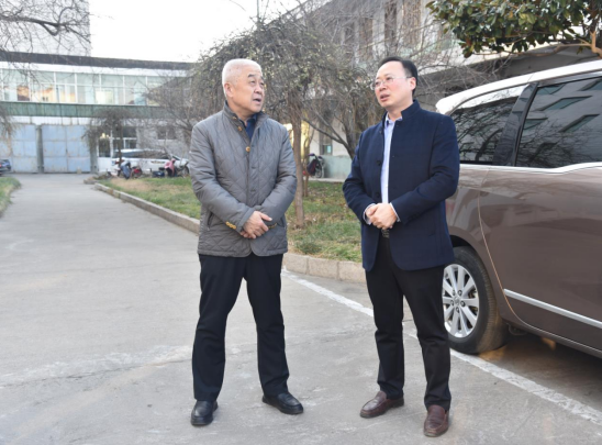 肥城市人大常委會(huì)副主任李建民督導(dǎo)公司 人大換屆選舉工作