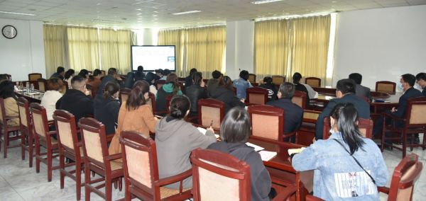 公司組織參加市稅務(wù)局線上專題培訓(xùn)