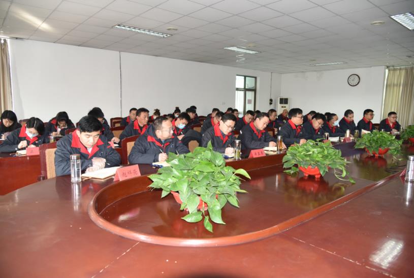 公司召開“知責有為勇?lián)?凝心聚力抓落實”機關工作會議