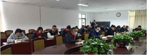 公司召開討論預(yù)備黨員轉(zhuǎn)正支部大會