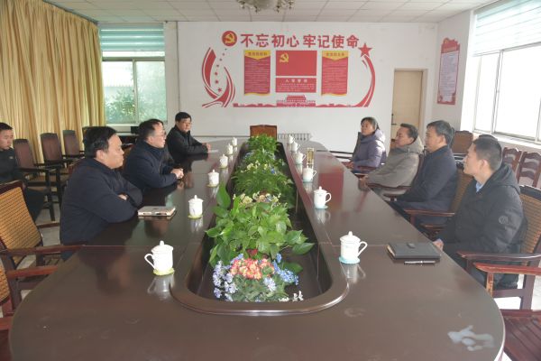 肥城市委常委、宣傳部部長步文蒞臨公司調(diào)研指導(dǎo)工作