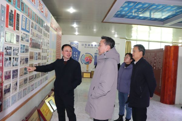 肥城市委常委、宣傳部部長步文蒞臨公司調(diào)研指導(dǎo)工作