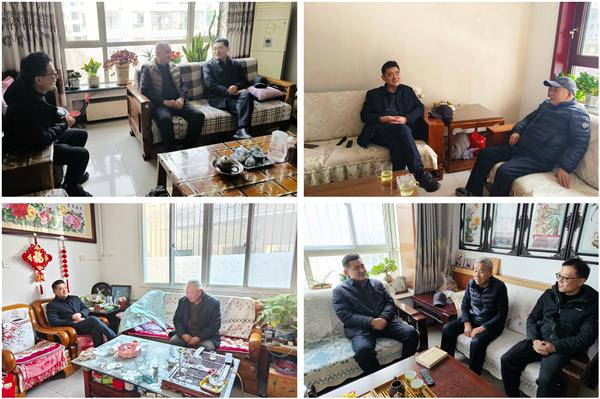 山東省顯通安裝有限公司走訪慰問退休老同志