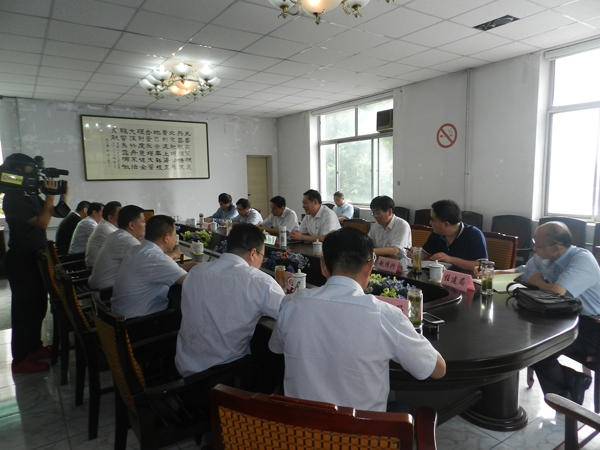 肥城市委副書記、市長殷錫瑞來我公司調(diào)研